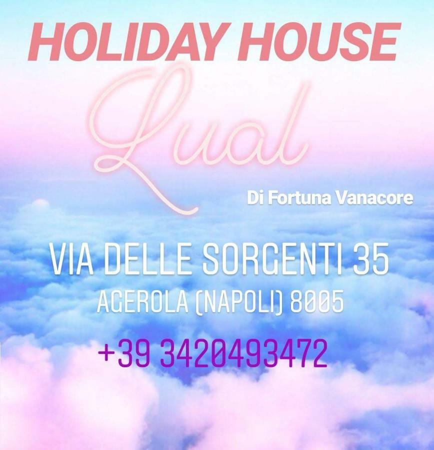 Holiday House Lual Agerola Kültér fotó